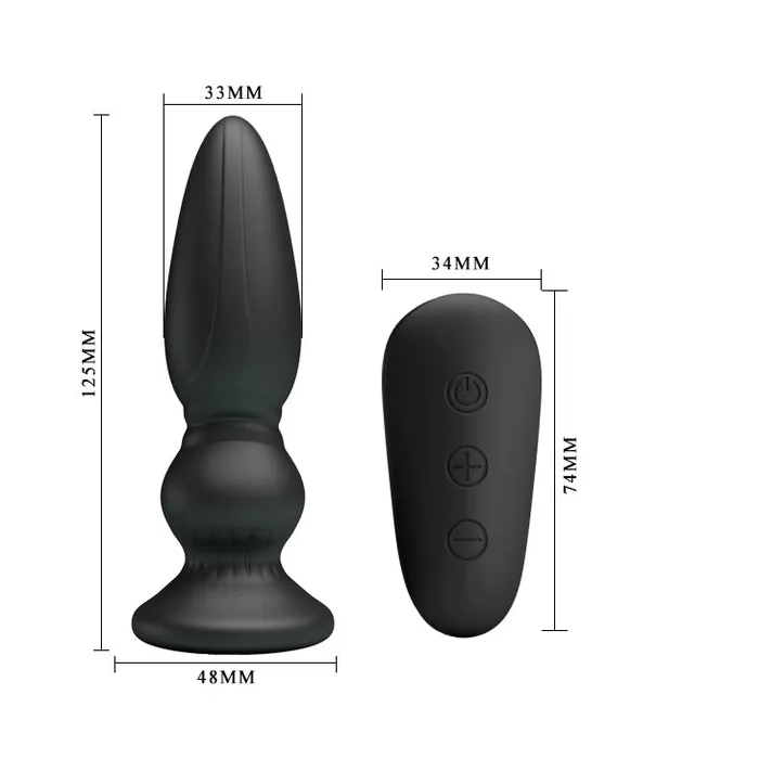 Pretty Love Anal Pretty Love Mr Play Remote Control Vibrating Anal Plug Prostate Massager