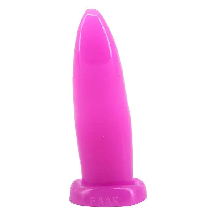 FAAK Anal FAAK Tongue Shape Anal Plug Purple
