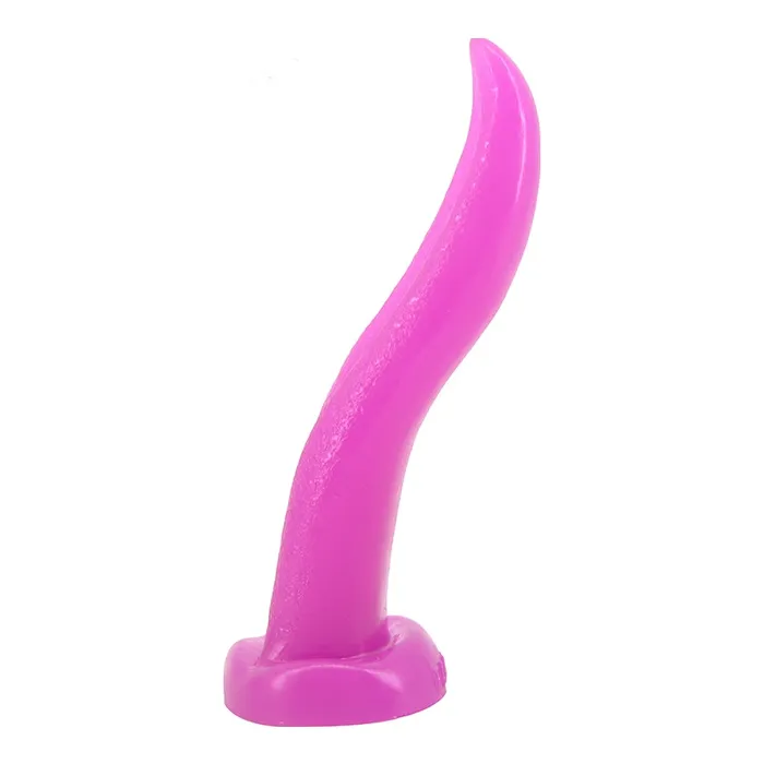 FAAK Anal FAAK Tongue Shape Anal Plug Purple