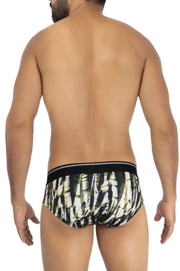 HAWAI Vibrators Printed Microfiber Hip Briefs