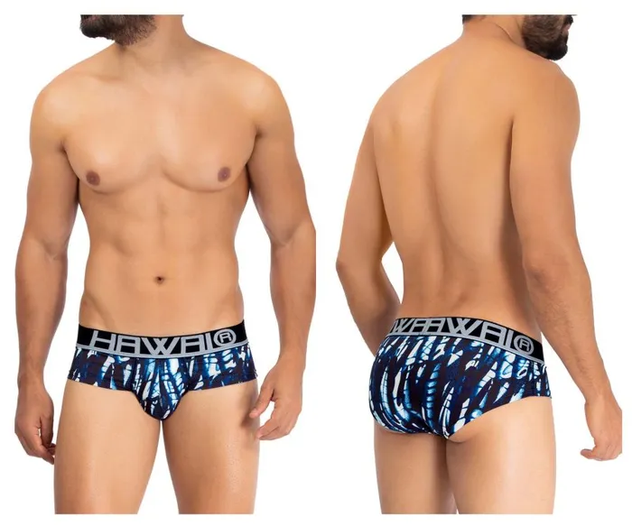 HAWAI Vibrators Printed Microfiber Hip Briefs