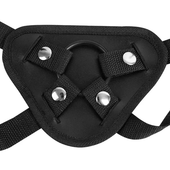 Onion Toy Female Sex Toys Adjustable Black Leather Wearing Dildo Belt Panty