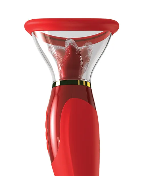 Pipedream Products Fantasy for Her Ultimate Pleasure 24K Gold Seasonal Luxury Edition wTravel Bag Luxury Box Red Vibrators Pipedream Products Fantasy for Her Ultimate Pleasure 24K Gold Seasonal Luxury Edition wTravel Bag Luxury Box Red Vibrators