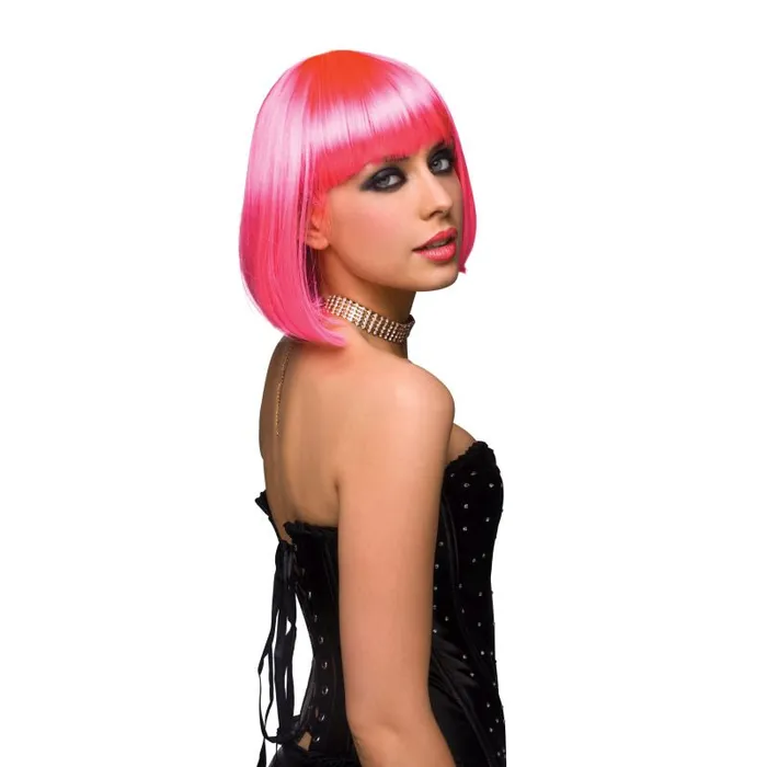 Vibrators Pleasure Wigs Pleasure Wigs Cici Wig Pink Black Blonde