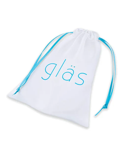 Glas Triple Play Beaded Butt Plug Clear Electric Eel INC Anal Glas Triple Play Beaded Butt Plug Clear Electric Eel INC Anal