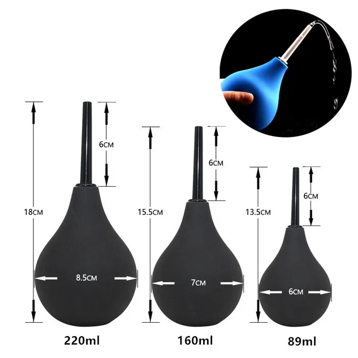 Own Pleasures Male Sex Toys Silicone Anal Cleaner Flush
