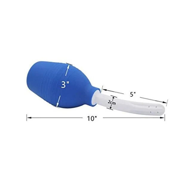 Own Pleasures Male Sex Toys Silicone Anal Cleaner Flush
