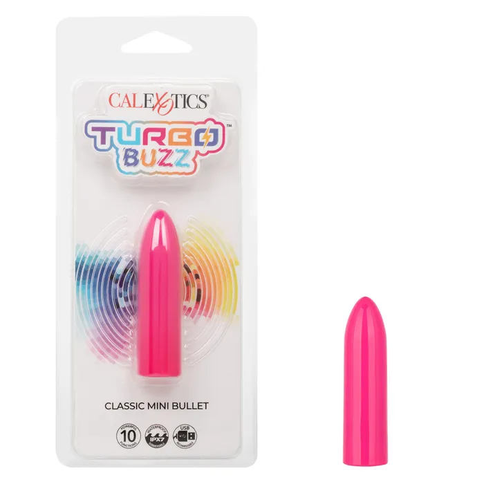 Turbo Buzz Classic Rechargeable Mini Bullet Cal Exotics Female Sex Toys