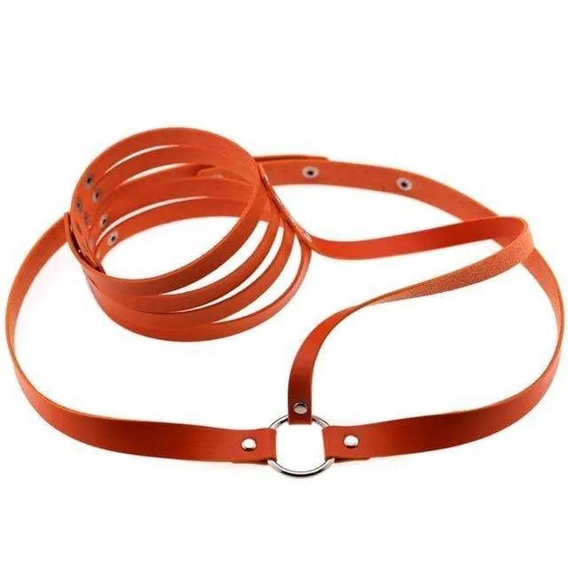 Anal CHASTITY CAGE CO Intimate Seduction Collars for Women