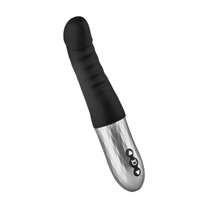 Forto Thruster Rechargeable Silicone Thrusting GSpot Vibrator Black Vvole Vibrators Forto Thruster Rechargeable Silicone Thrusting GSpot Vibrator Black Vvole Vibrators