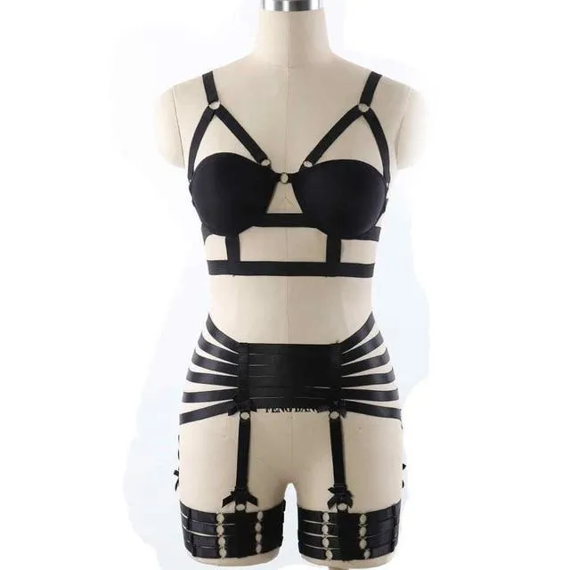 House of Dasein Bondage Clothing Body Harness Women Lingerie Bondage Fetish Kink Restraints Couples House of Dasein Bondage Clothing Body Harness Women Lingerie Bondage Fetish Kink Restraints Couples