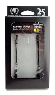 Landco Anal Spartacus Tweezer Clamp Jewel Black