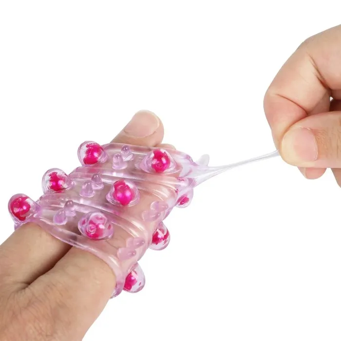 Male Sex Toys House of Dasein Cock Rings Long Silicone Cock Ring Male Bumpy Textured Penis Sleeve Men