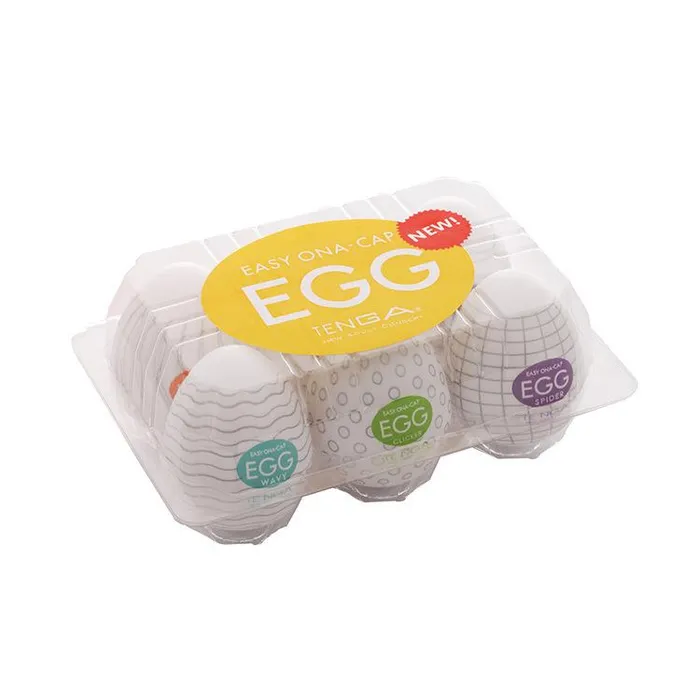 Masturbators 6 Pack Tenga Eggs Portable Pleasure Device Male Masturbation Bdsm House of Dasein Male Sex Toys