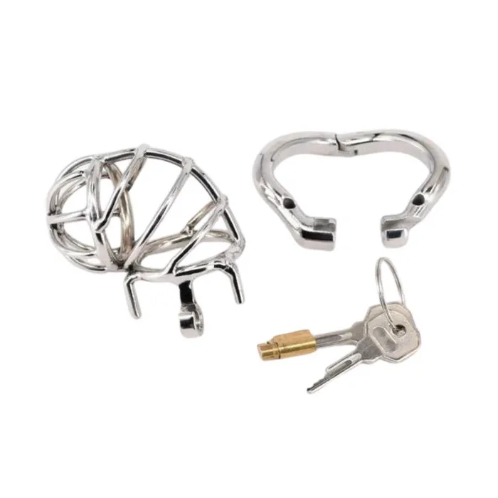 Metal Chastity Device 236 inches long CHASTITY CAGE CO Male Sex Toys