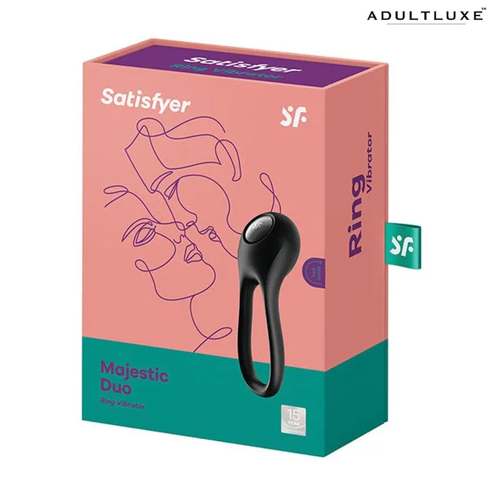 Satisfyer Vibrators Satisfyer Majestic Duo Ring Vibrator
