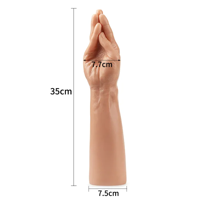Anal 135 Inch King Size Realistic Magic Hand LoveToy