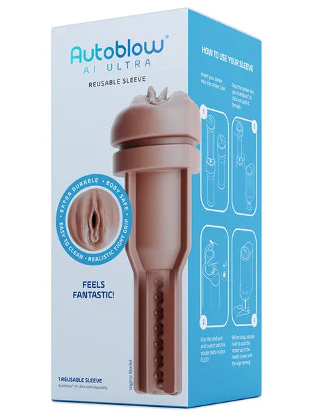 AUTOBLOW AI ULTRA VAGINAL SLEEVE AUTOBLOW Male Sex Toys