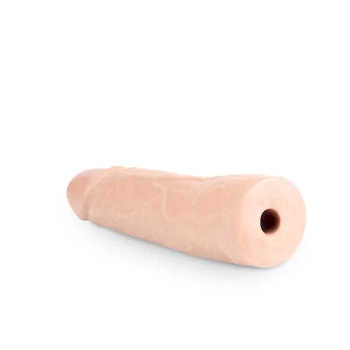 Dildos Blush Novelties Lock on 8 Inch Realistic Lock on Dildo Vanilla