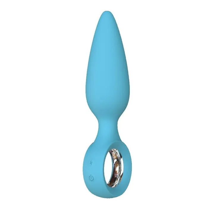 EVEs SECRETS Vibrating Anal Plug with ORing Handle Silicone Butt Stimulator Sex Toys for Adults Male Sex Toys EVEs SECRETS Vibrating Anal Plug with ORing Handle Silicone Butt Stimulator Sex Toys for Adults Male Sex Toys
