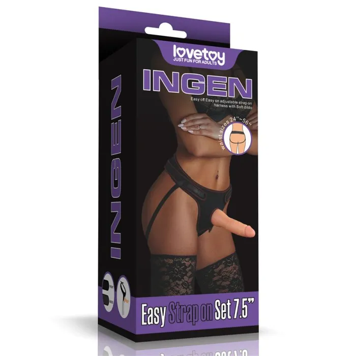 Female Sex Toys Easy Strap On Set 75inch LonBrook