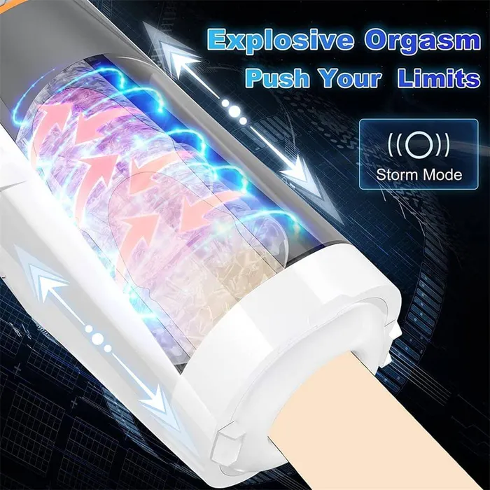 Lusty Age Avenger Rotating Thrusting Automatic Male Masturbator Male Sex Toys