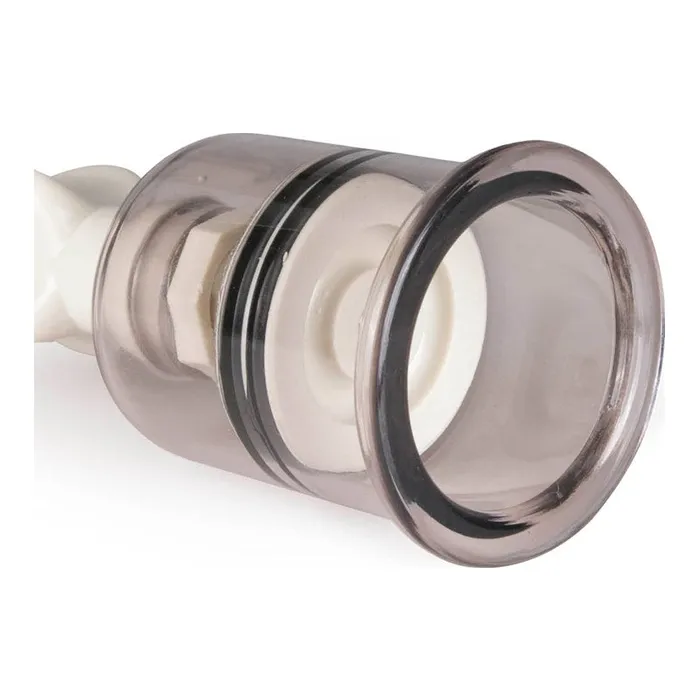 Nipple and Clit Suckers Large 2 Pc Clear Fetish Collection Dildos