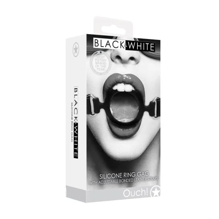 Ouch Silicone Ring Gag Male Sex Toys