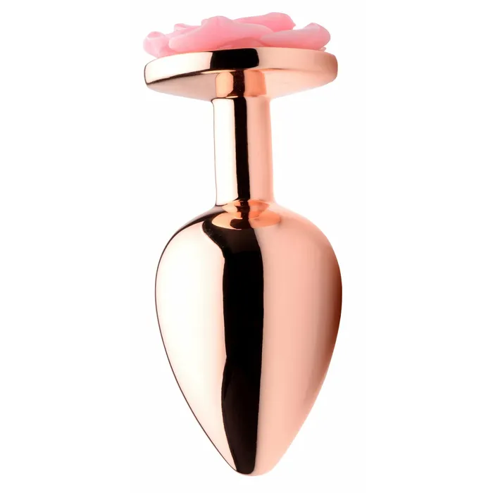Pink Rose Gold Anal Plug Large XR Brands Booty Sparks Anal Pink Rose Gold Anal Plug Large XR Brands Booty Sparks Anal