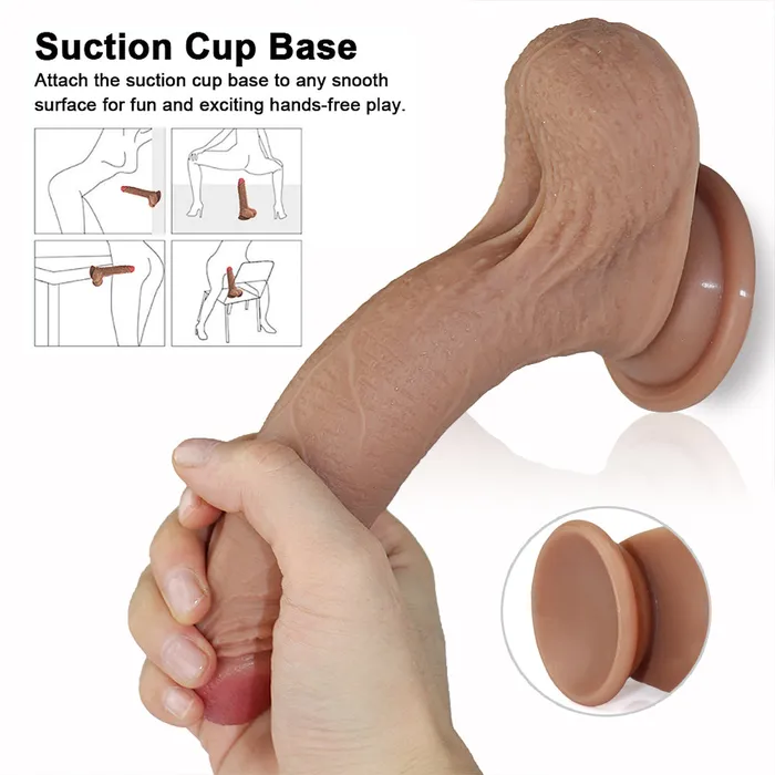 5 12 inch Realistic Dildo for Beginners Safystyle Anal