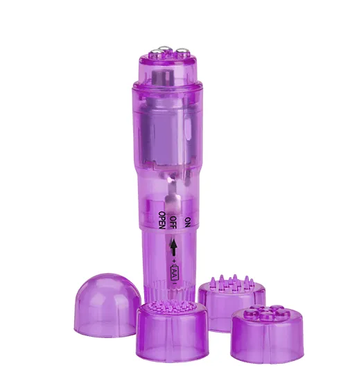 AotoWholesale China Female Sex Toys Everyday Sexy Pleasure Rocket With 4 Attachments AotoWholesale China Female Sex Toys Everyday Sexy Pleasure Rocket With 4 Attachments