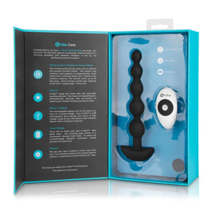 bVibe Anal bVibe Cinco Butt Plug