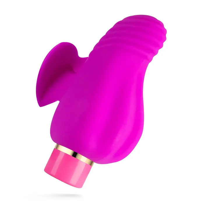 Blush Female Sex Toys Aria Erotic AF Finger Silicone Vibrator Plum