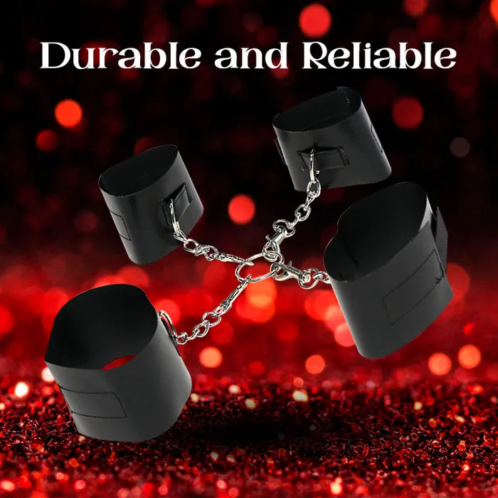 FRISKY BUSINESS SG Couples Naughty Nods Cuffs Bed Bondage Handcuff Set