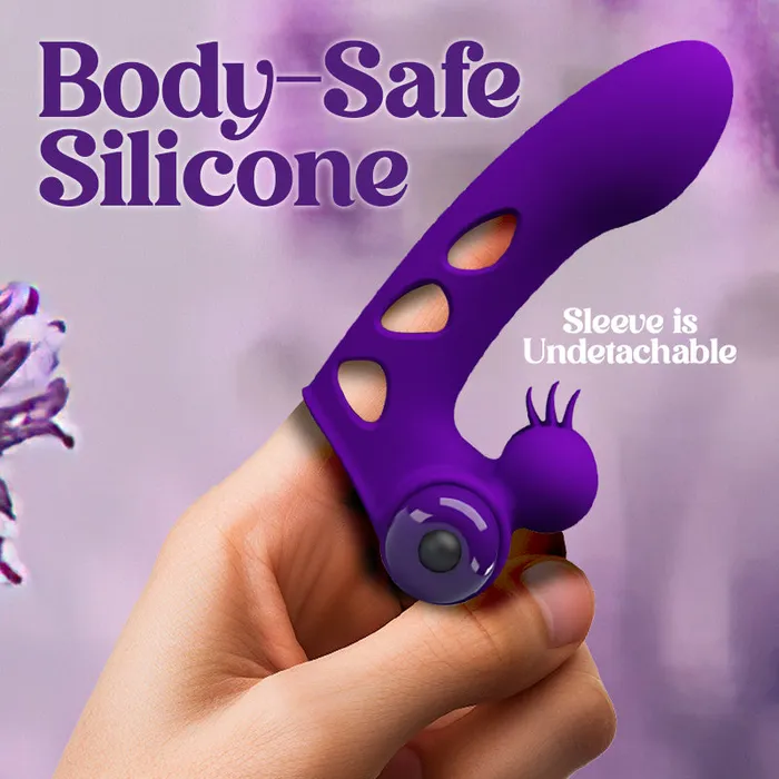 FRISKY BUSINESS SG Female Sex Toys Honey Hue Licking Tongue Finger Vibrator
