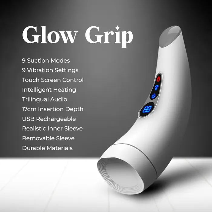 FRISKY BUSINESS SG Male Sex Toys Glow Grip Automatic Man Masturbator