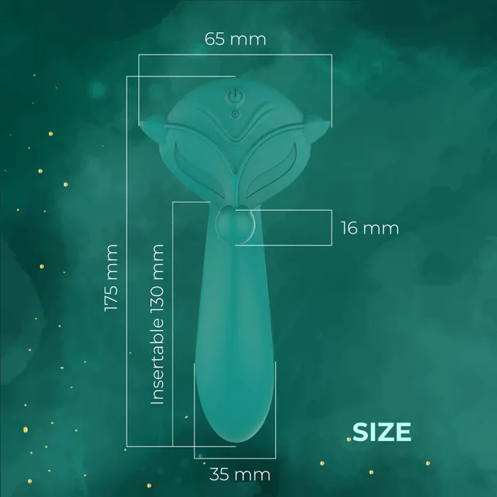 Mystique Maiden Dual GSpot Vibrator FRISKY BUSINESS SG Female Sex Toys