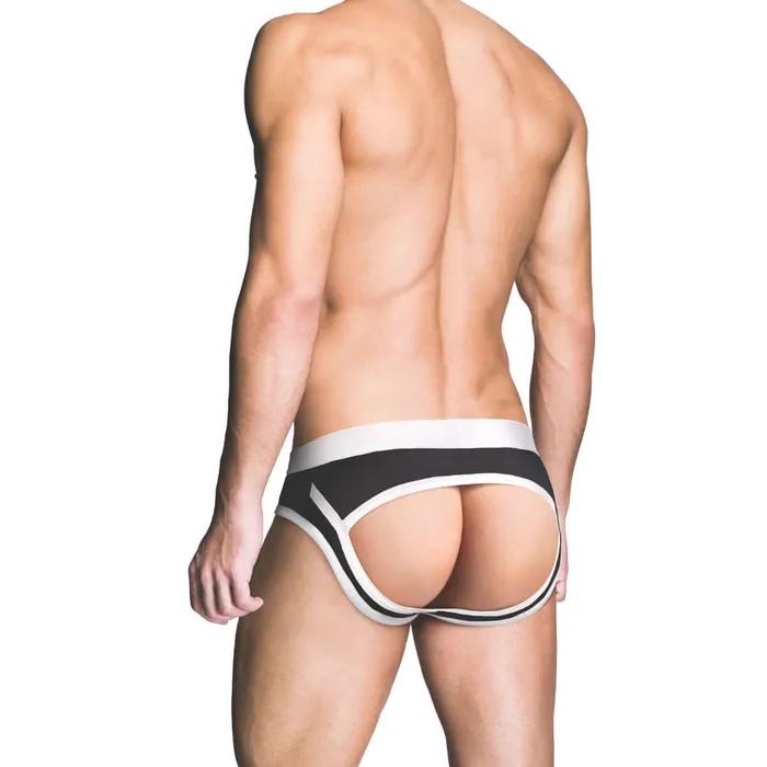 Prowler RED Assless Open Back Brief White Prowler RED Anal