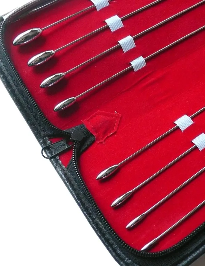 Rosebud Urethral Sounds Kit 8 Piece vendorunknown Male Sex Toys