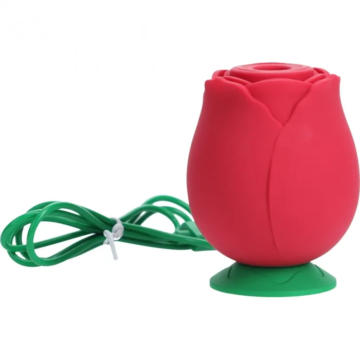 Shots America Vibrators The Rose 10 Speed Air Pulse Vibe