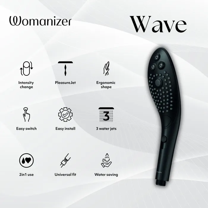 Vibrators Womanizer Womanizer Wave Black