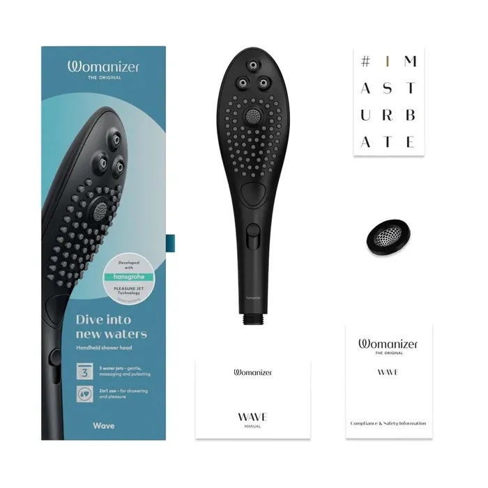 Vibrators Womanizer Womanizer Wave Black
