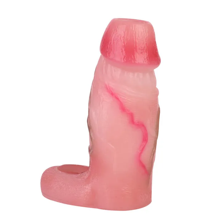 WATCH VIDEO Realistic Penis Sleeve Penis Extender SPW8111 Safystyle Male Sex Toys