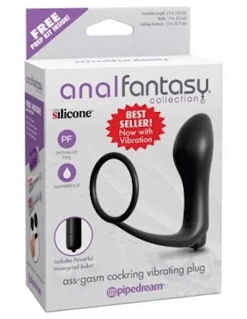 Wholesale Solutions Ltd Anal Fantasy Assgasm Cockring Vibrating Plug Anal
